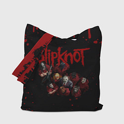 Сумка-шопер SLIPKNOT СЛИПКНОТ Z, цвет: 3D-принт