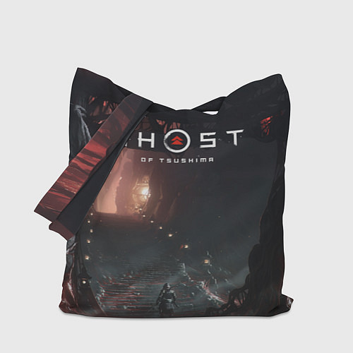 Сумка-шоппер Samurai Ghost of Tsushima Z / 3D-принт – фото 1