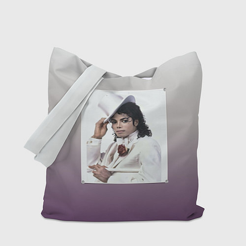 Сумка-шоппер Майкл Джексон навсегда / 3D-принт – фото 1