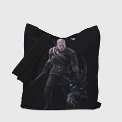 Сумка-шопер The Witcher, цвет: 3D-принт