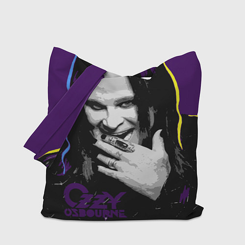 Сумка-шоппер Ozzy Osbourne, Оззи Осборн / 3D-принт – фото 1