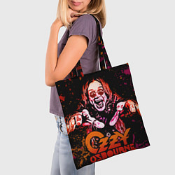 Сумка-шопер Ozzy Osbourne, цвет: 3D-принт — фото 2