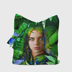 Сумка-шопер BILLIE EILISH БИЛЛИ АЙЛИШ Z, цвет: 3D-принт
