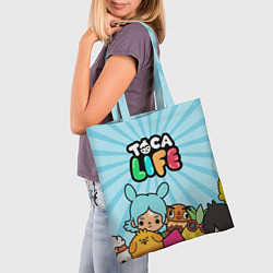 Сумка-шопер Toca Life World, цвет: 3D-принт — фото 2