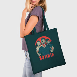 Сумка-шопер Zombie, цвет: 3D-принт — фото 2