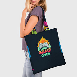 Сумка-шопер GamePad Over, цвет: 3D-принт — фото 2