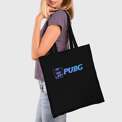 Сумка-шопер PUBG NEON,, цвет: 3D-принт — фото 2