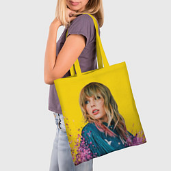 Сумка-шопер Красотка Тейлор, цвет: 3D-принт — фото 2