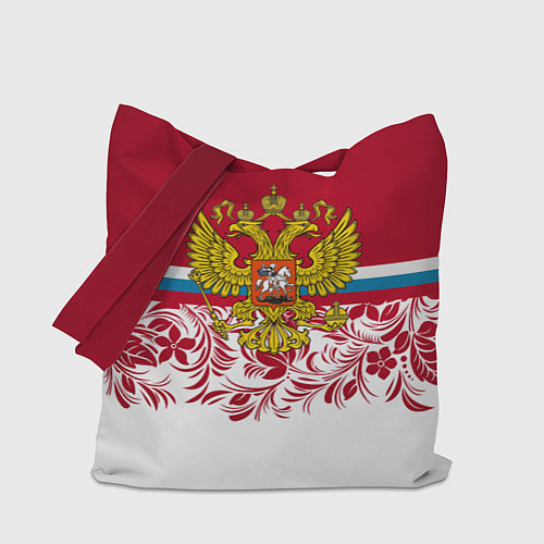 Сумка-шоппер Российский герб / 3D-принт – фото 1