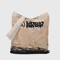 Сумка-шопер Linkin Park Рок Группа Линкин Парк, цвет: 3D-принт