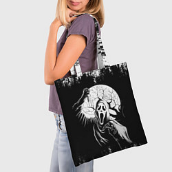 Сумка-шопер Крик Хэллоуин Хоррор Scream Halloween, цвет: 3D-принт — фото 2