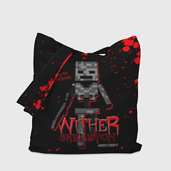 Сумка-шопер WITHER SKELETON, цвет: 3D-принт