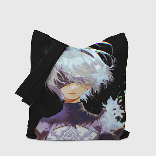 Сумка-шоппер Венецианская девушка Nier automata 2b / 3D-принт – фото 1