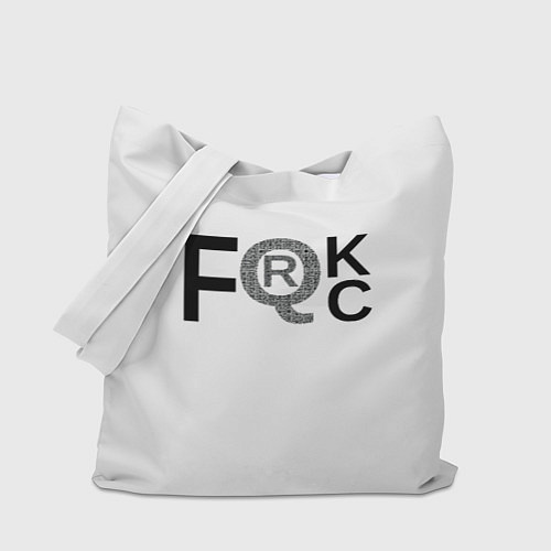 Сумка-шоппер FQRck - Локдаун / 3D-принт – фото 1
