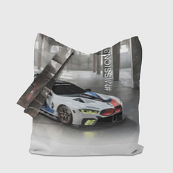 Сумка-шопер BMW Motorsport Mission 8, цвет: 3D-принт