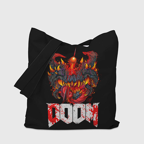 Сумка-шоппер Какодемон Cacodemon Doom / 3D-принт – фото 1