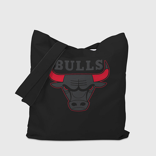 Сумка-шоппер CHICAGO BULLS ЧИКАГО БУЛЛС ЯРОСТЬ БЫКА / 3D-принт – фото 1