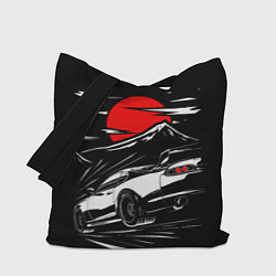 Сумка-шоппер Toyota Supra: Red Moon