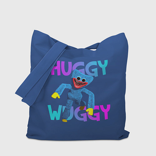 Сумка-шоппер Huggy Wuggy: Зубастый монстр / 3D-принт – фото 1
