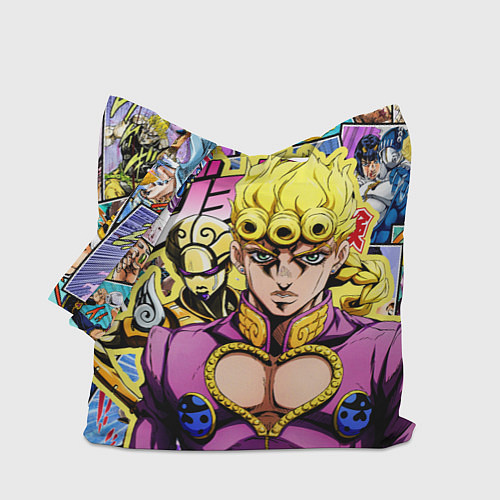 Сумка-шоппер JoJos Bizarre Adventure - Джорно Джованна / 3D-принт – фото 1