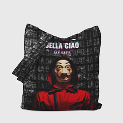 Сумка-шоппер БУМАЖНЫЙ ДОМ, LA CASA DE PAPEL BELLA CIAO