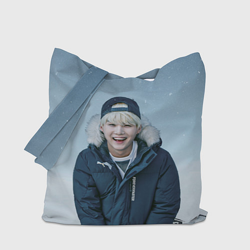 Сумка-шоппер MIN YOONGI BTS WINTER / 3D-принт – фото 1