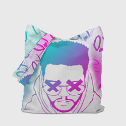 Сумка-шопер The Weeknd, XO, цвет: 3D-принт