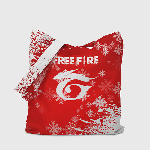 Сумка-шоппер Free Fire - Новогодний / 3D-принт – фото 1