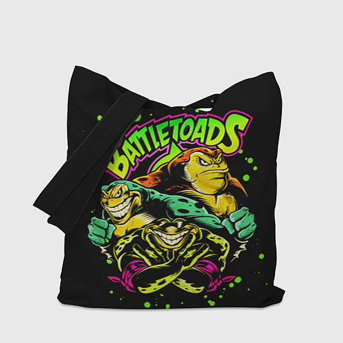 Сумка-шоппер Battletoads Боевые Жабы / 3D-принт – фото 1