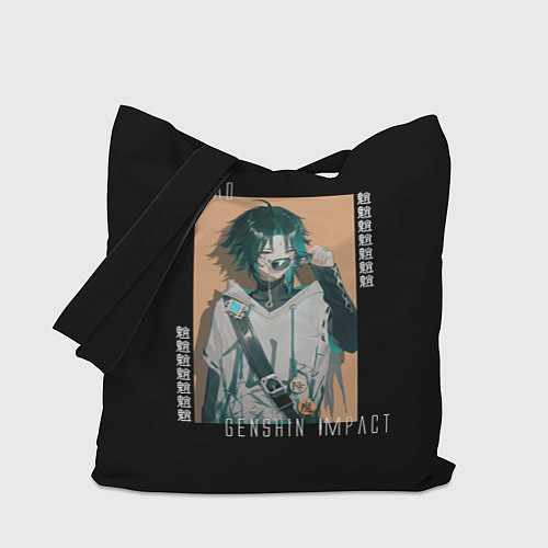 Сумка-шоппер Genshin Impact Xiao / 3D-принт – фото 1