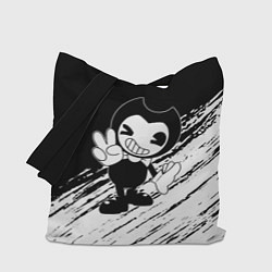 Сумка-шопер Bendy and the ink machine - Bendy, цвет: 3D-принт