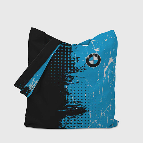 Сумка-шоппер BMW - КРАСКИ / 3D-принт – фото 1