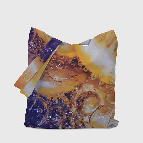 Сумка-шоппер Макро-Апельсинка / 3D-принт – фото 1