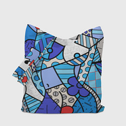 Сумка-шопер Romero Britto - sexy girls, цвет: 3D-принт