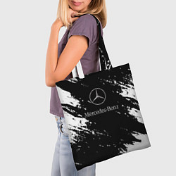 Сумка-шопер Mercedes-Benz Авто, цвет: 3D-принт — фото 2