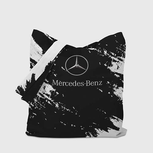 Сумка-шоппер Mercedes-Benz Авто / 3D-принт – фото 1