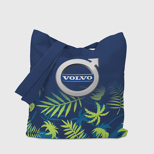 Сумка-шоппер Volvo Тропические листья / 3D-принт – фото 1