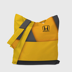 Сумка-шопер Honda - Yellow, цвет: 3D-принт