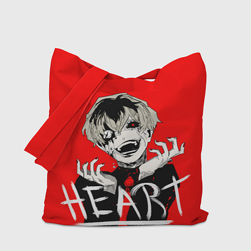 Сумка-шоппер Ghoul heart / 3D-принт – фото 1