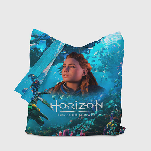 Сумка-шоппер Horizon Forbidden West Подводный мир / 3D-принт – фото 1