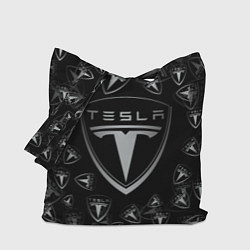 Сумка-шоппер TESLA BIG LOGO PATTERN