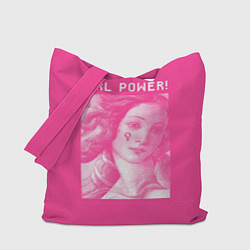 Сумка-шопер Venus Girl Power, цвет: 3D-принт