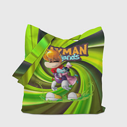 Сумка-шопер Уставший Rayman Legends, цвет: 3D-принт