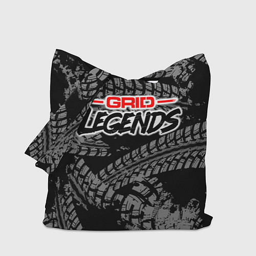 Сумка-шоппер Grid Legends Гонки / 3D-принт – фото 1