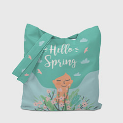 Сумка-шоппер Hello spring