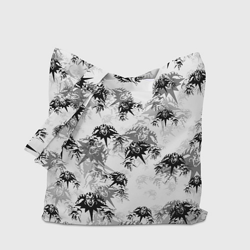 Сумка-шоппер Король и шут Лого Паттерн / 3D-принт – фото 1