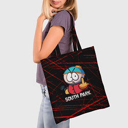 Сумка-шопер Мультфильм Южный парк Эрик South Park, цвет: 3D-принт — фото 2