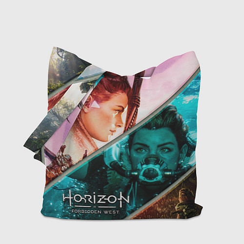 Сумка-шоппер HORIZON FORBIDDEN WEST ALOYS JOURNEY / 3D-принт – фото 1