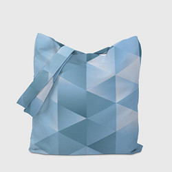 Сумка-шопер Треугольники 3D Frozzen 2022, цвет: 3D-принт