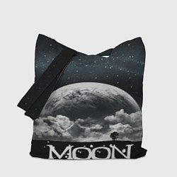 Сумка-шопер Moon - луна 3d, цвет: 3D-принт